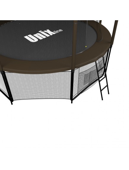 Батут UNIX line 8 ft Black&Brown (inside) Батут UNIX line 8 ft Black&Brown (inside)